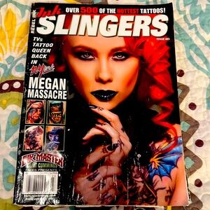 🔥INK SLINGERS ISSUE #23 2013 REBEL INK SPECIAL EDITION MAGAZINE RARE COLLECTABLE
